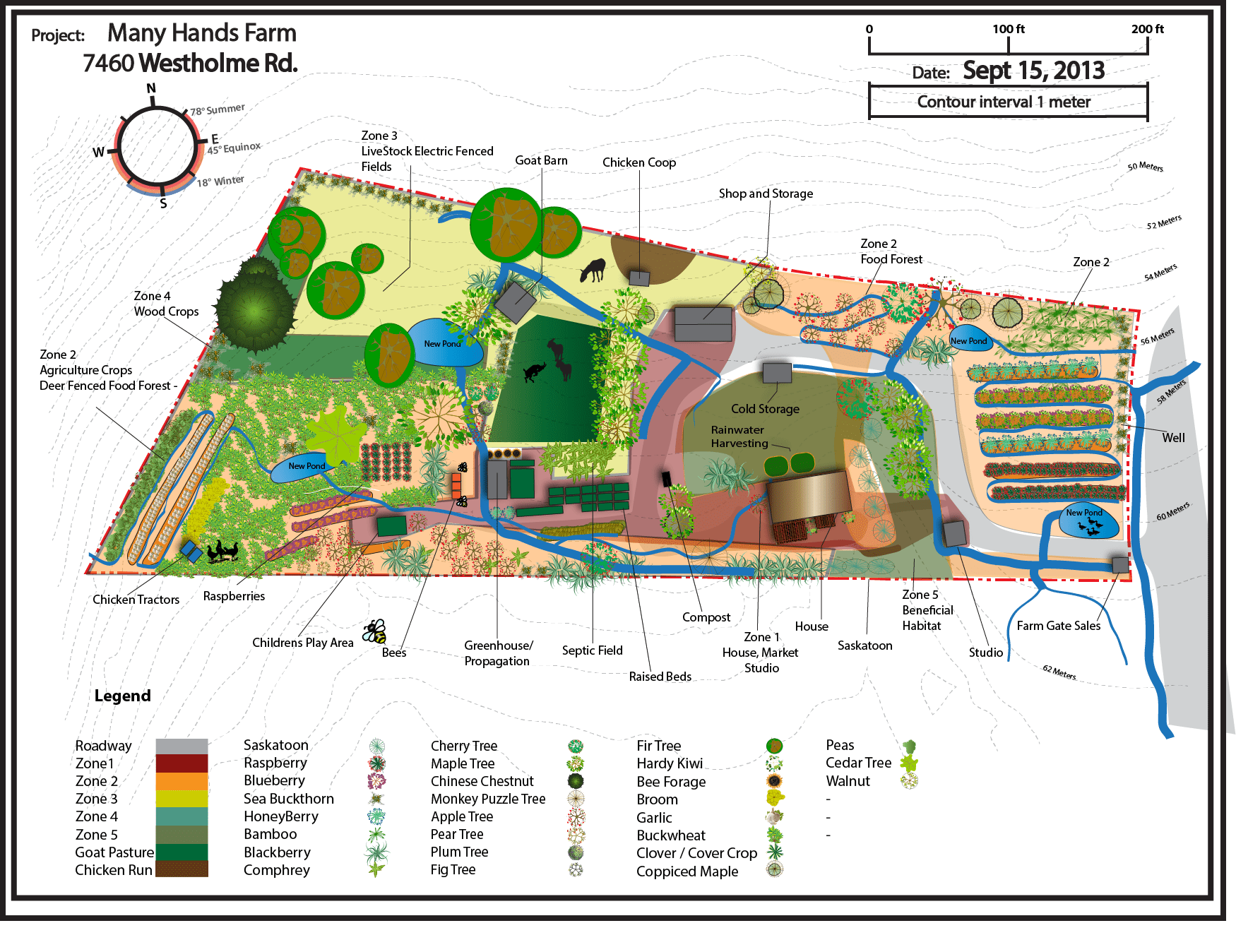 Permaculture Design Map Many Hands Farm permaculture-design-map-many-hands-farm